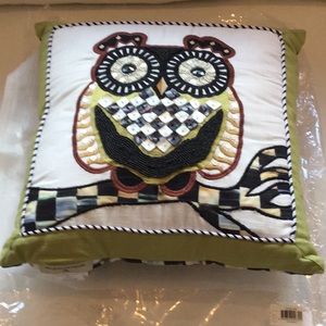 Mackenzie-Childs Owl Pillow